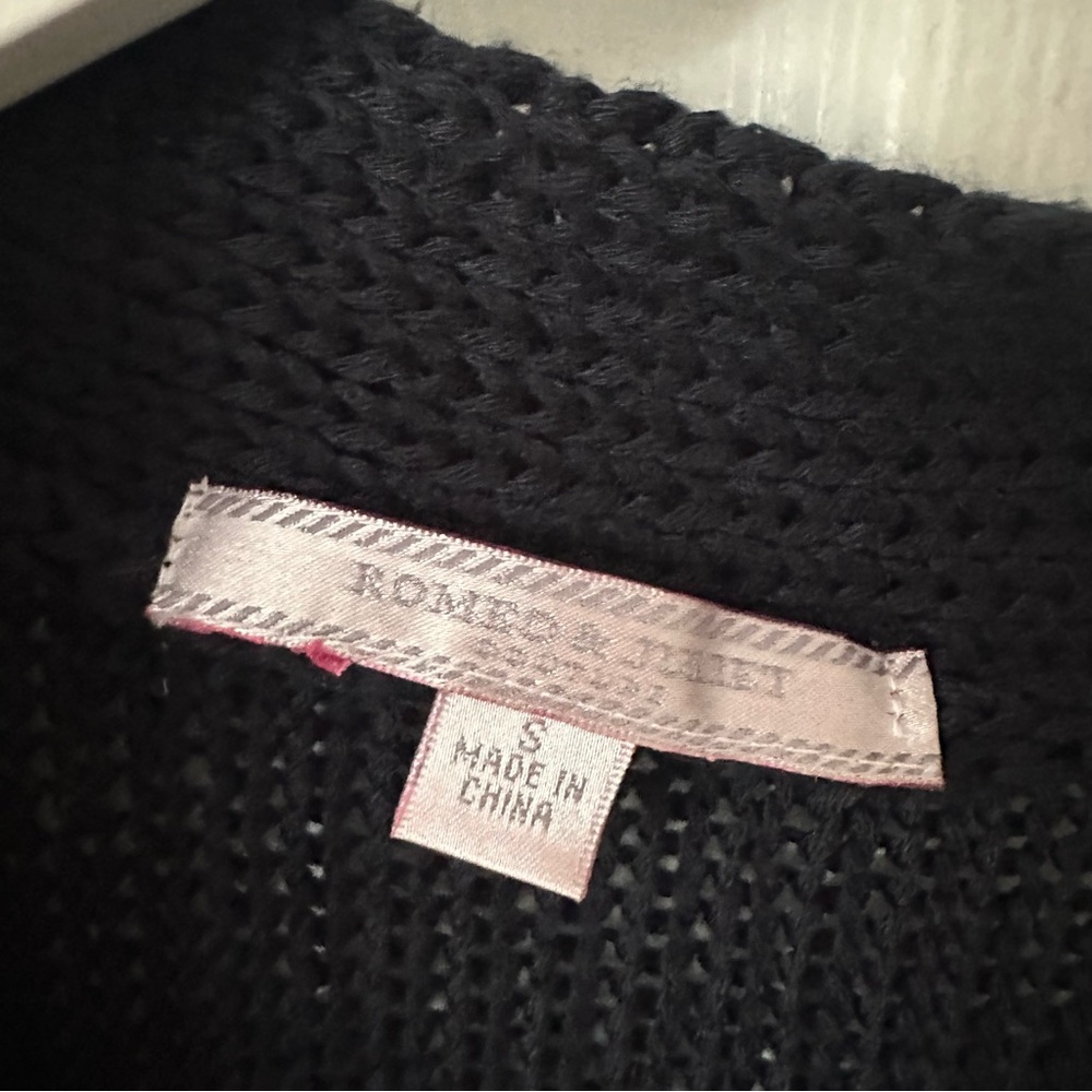 Navy Blue Cardigan - Picture 4 of 7